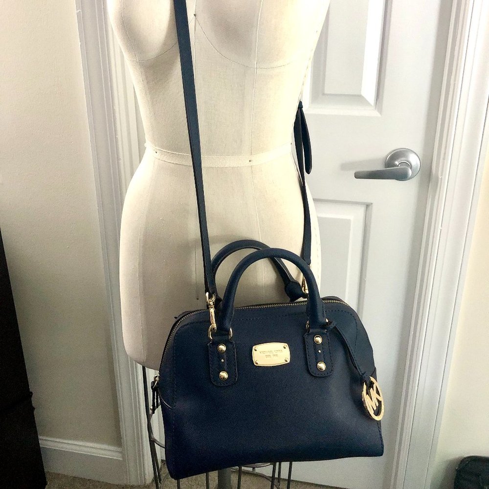Michael Kors Blue Cross Body Bag